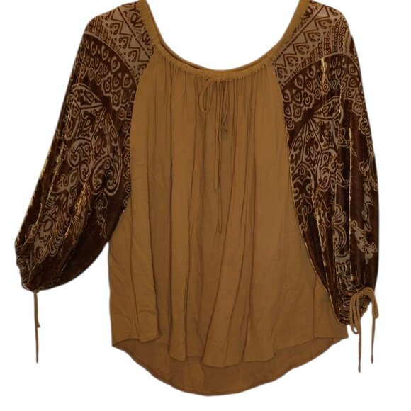 Soft Surroundings Size XL Barrymore Silk Top - Picture 1 of 7